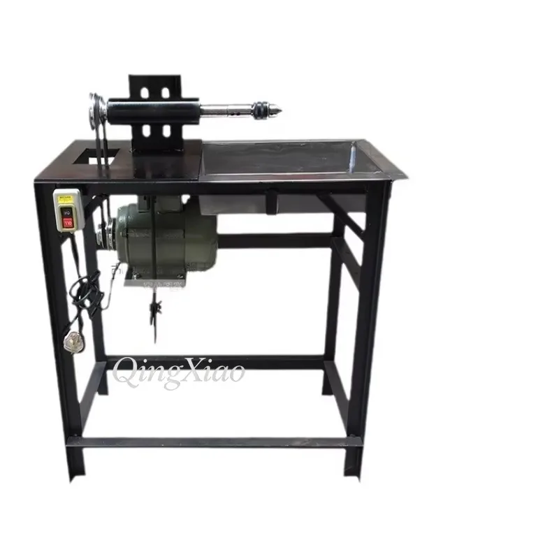 Stable Horizontal Polish Grinder For Jade Turquoise Gem Carving Metal Rough Machining Jewelry Surface Buffing Equipment