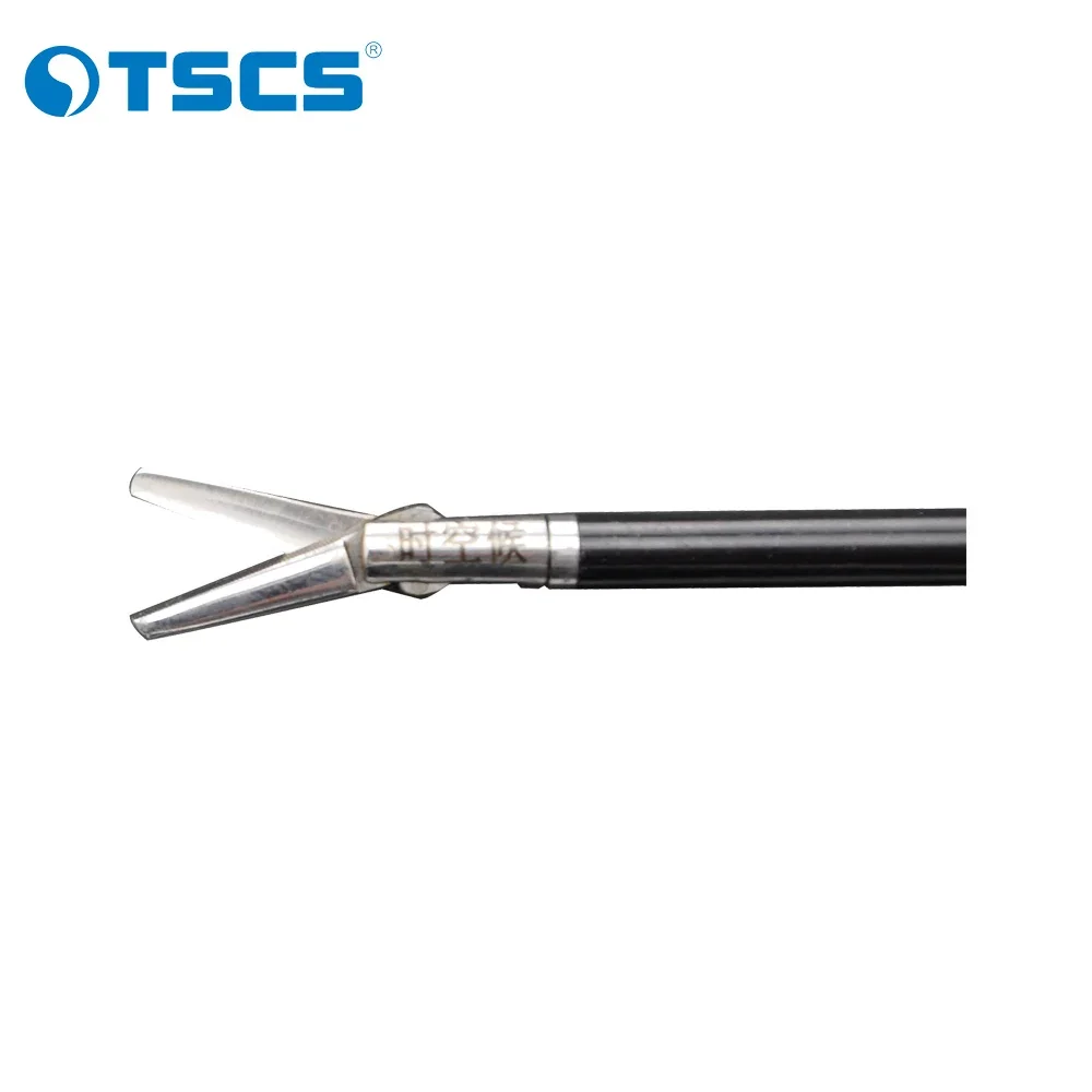 Laparoscopic surgical instrument grasping forceps scissors hook