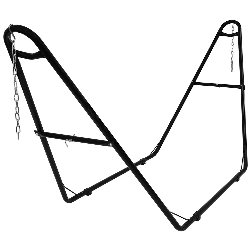 Sunnydaze Universal Heavy Duty Hammock Stand for Outside Chains Included