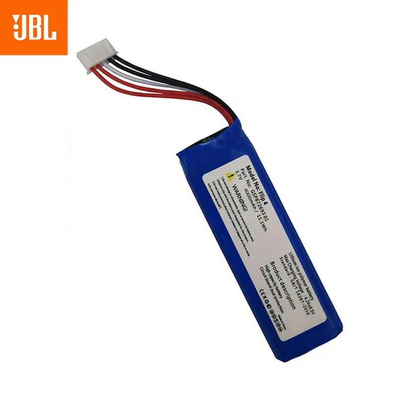 2024 Years 4000mAh Battery GSP872693 01 Rechargeable Battery for JBL Speaker Flip 4 Flip4 Special Edition batteries Bateria