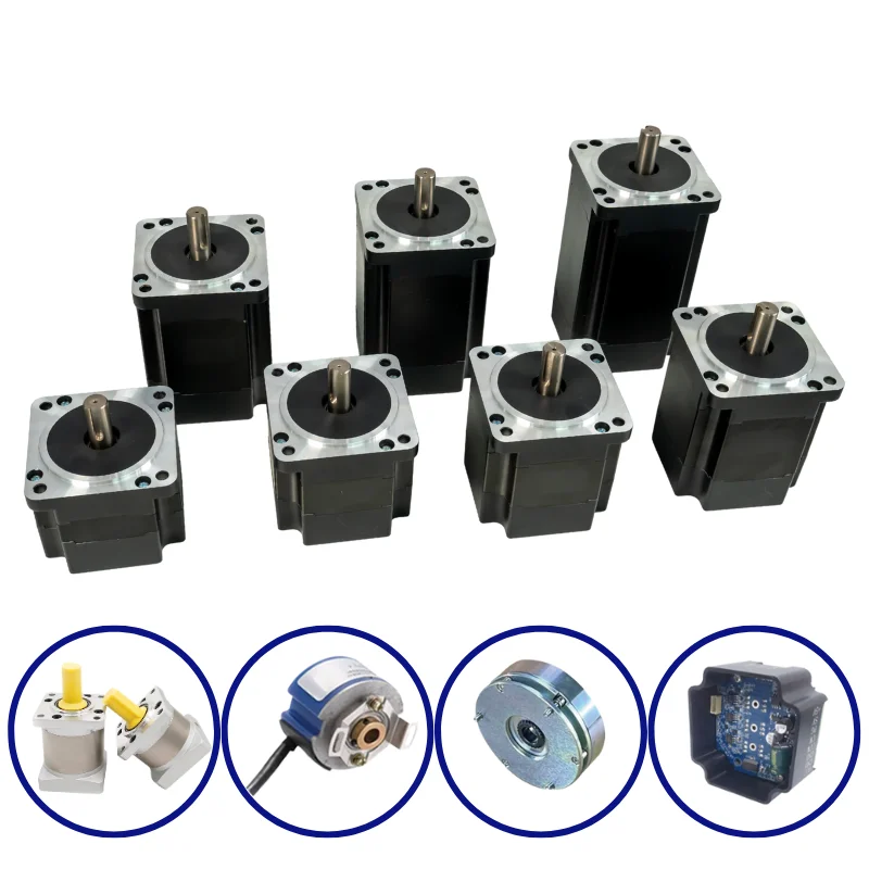 86BLDC150 Compact CE ISO NEMA34 Bldc Motor 48v 220v 310v 3.18Nm 3000rpm Rated 1000w 1kw DC Brushless Motor with Hall Sensor