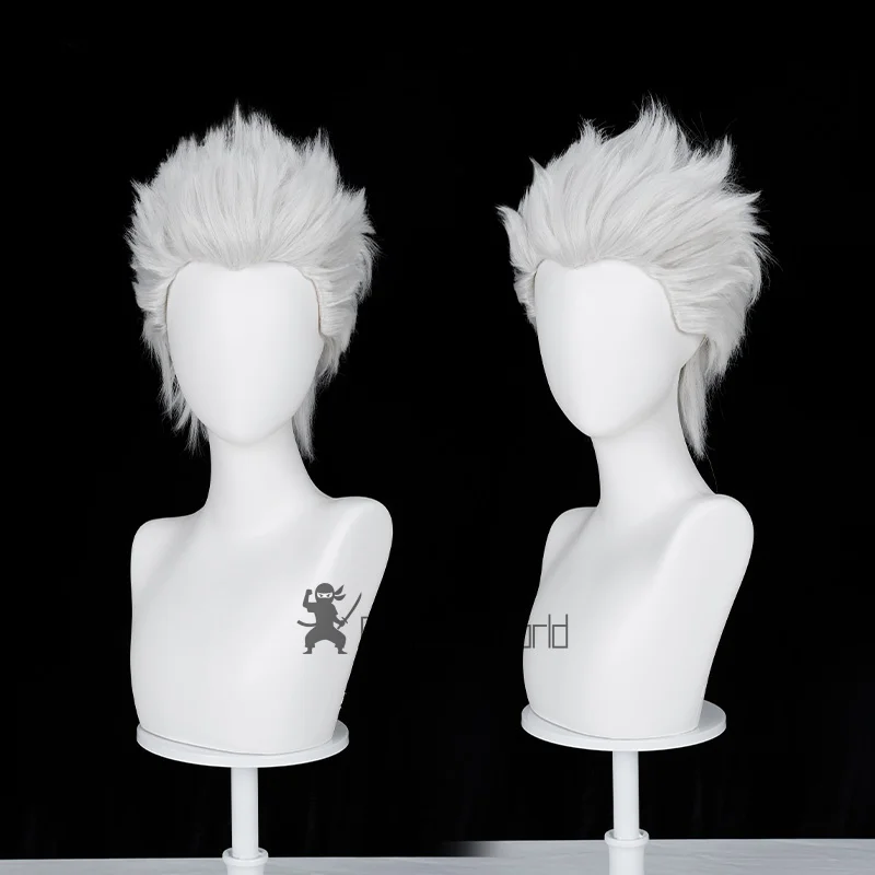 

Honkai Star Rail Stay Night Game FGO Archer Косплей Парик Белые Короткие Волосы Термостойкий Синтетический Парик Хэллоуин Рождественские Парики