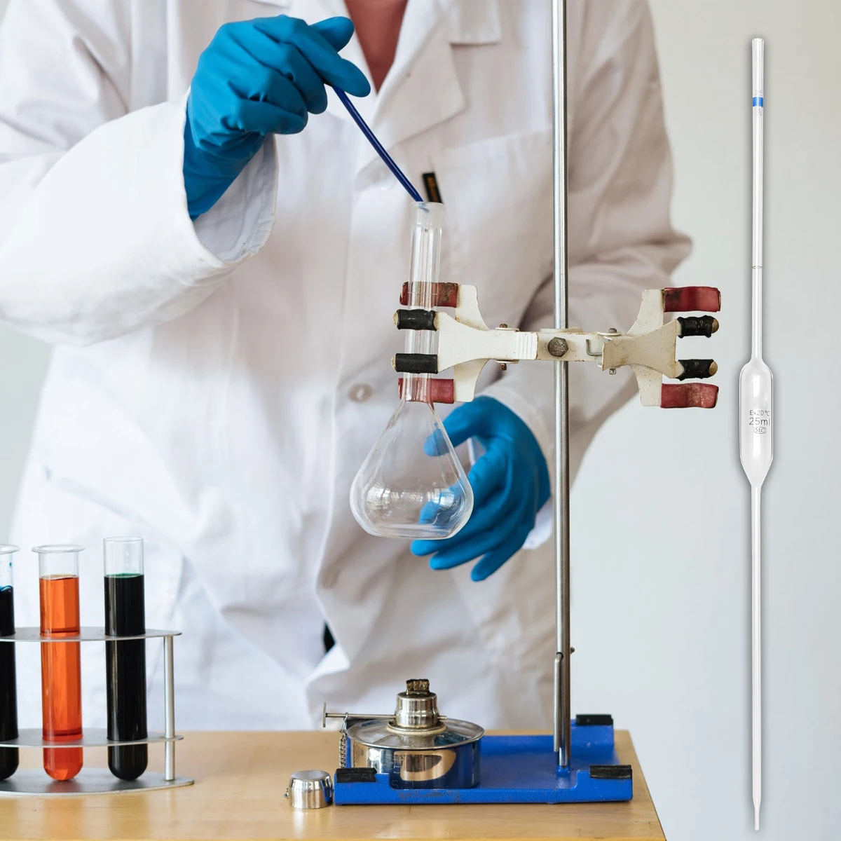 

2Pcs Big Belly Glass Pipette Heatproof Ecofriendly Experimental Transfer Pipet Clear Long Lasting Durable Big Belly Straw