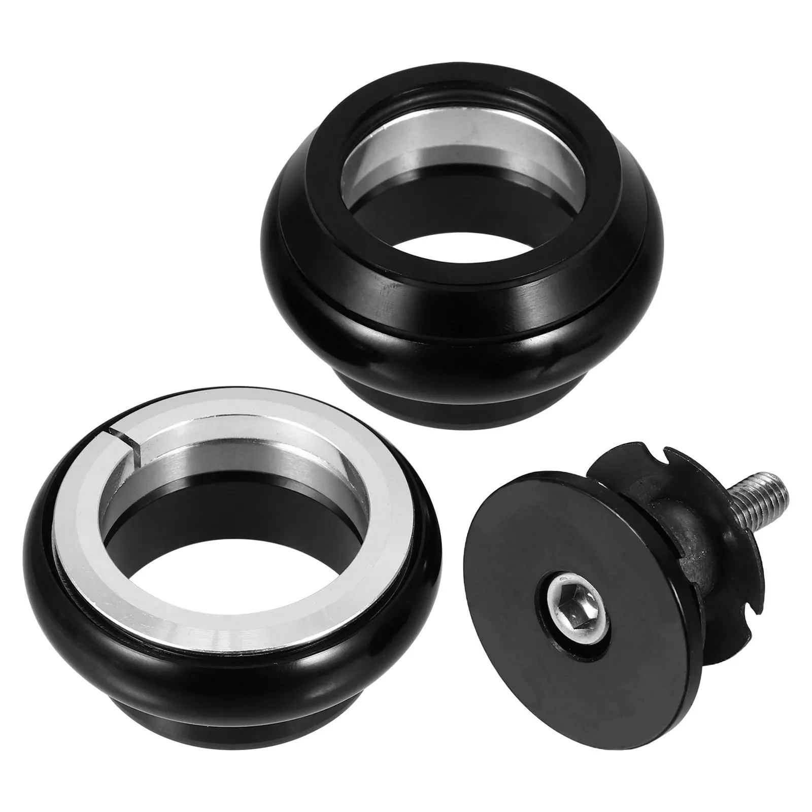 

34mm Bike Headset Aluminium Alloy Bearings Lightweight Bicycle Repair Parts Mountain Road Bike Front Fork Headset