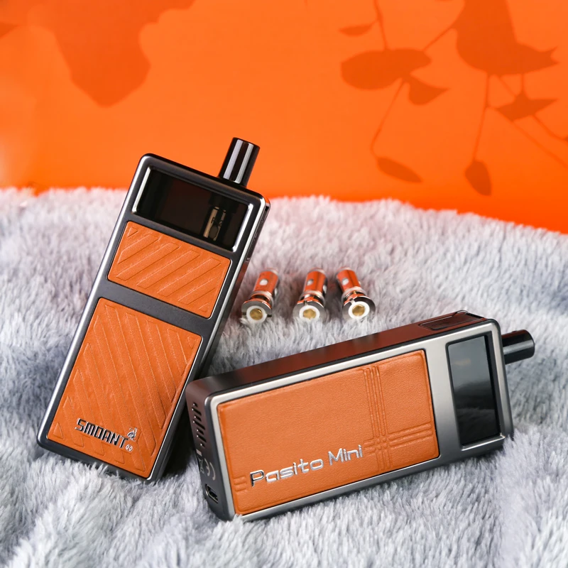 Original Smoant Pasito Mini Kit Built-in 1100mAh battery 3.5ml Pod Cartridge Fit P-1 0.6ohm P-3 1.0ohm Coil Vape Kit