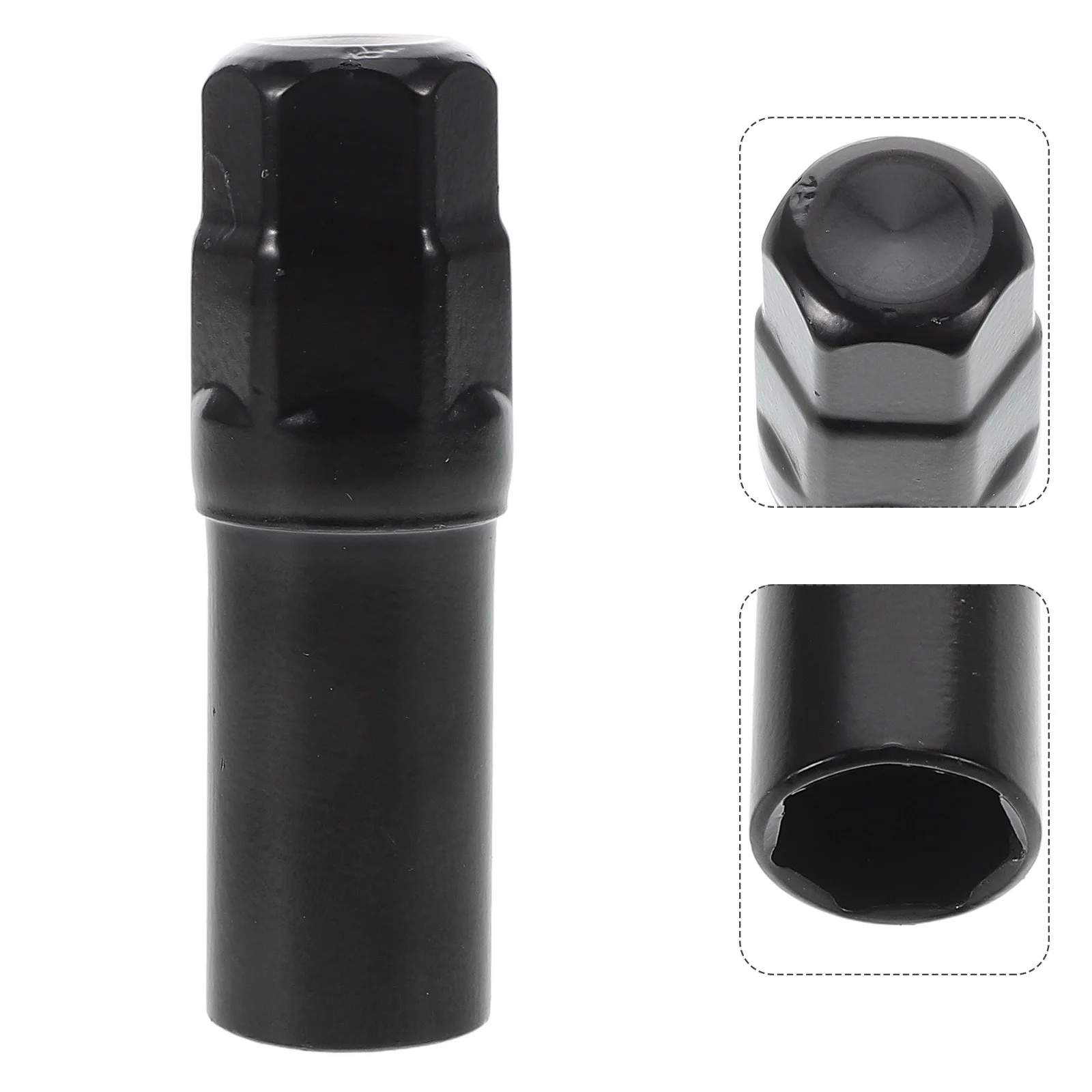Anti- Wheel Lug Nut Socket High-Strength Impact Resistant 7-Point Lock Key Replacement For Wheel