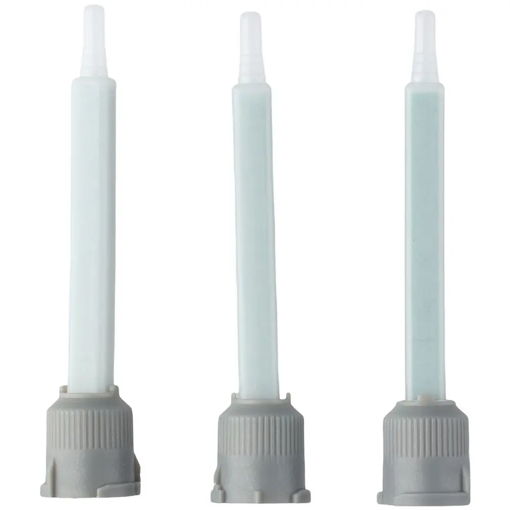 Imagem -04 - Plástico Epóxi Mistura Bico Ponta Resina Estática Mixer Tubos Misturadores Pistola Adesiva Proporção 1:1 20 Pcs