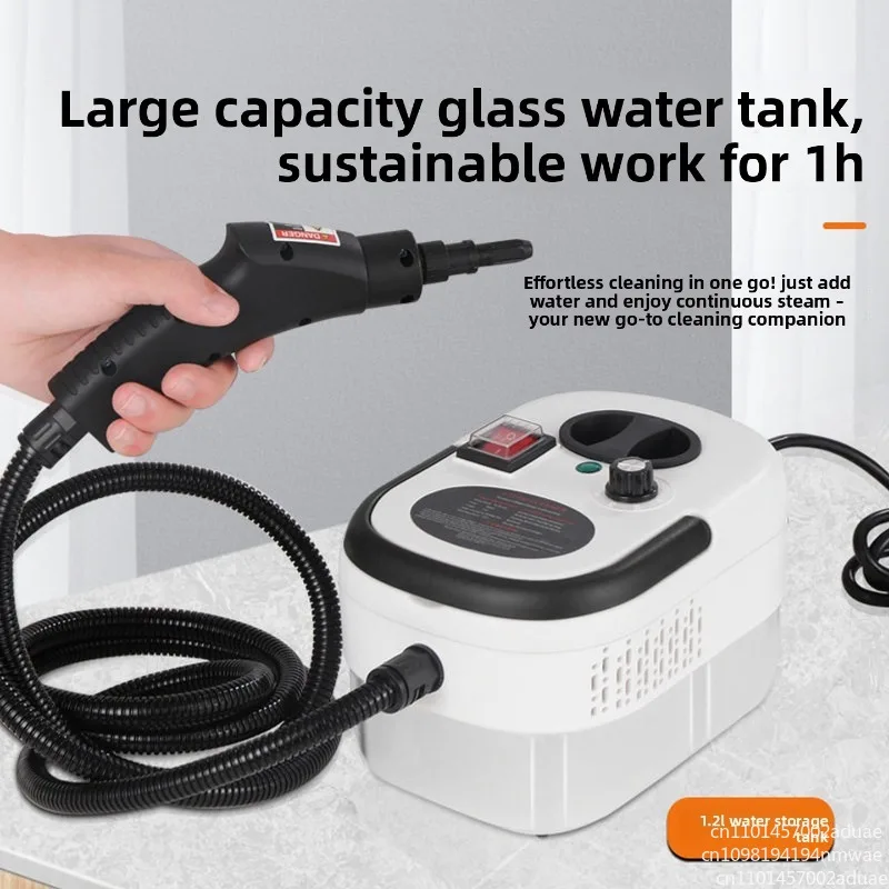 2500W high pressure and high temperature steam cleaning machine kitchen air conditioner degreasing range hoodmachine artifact