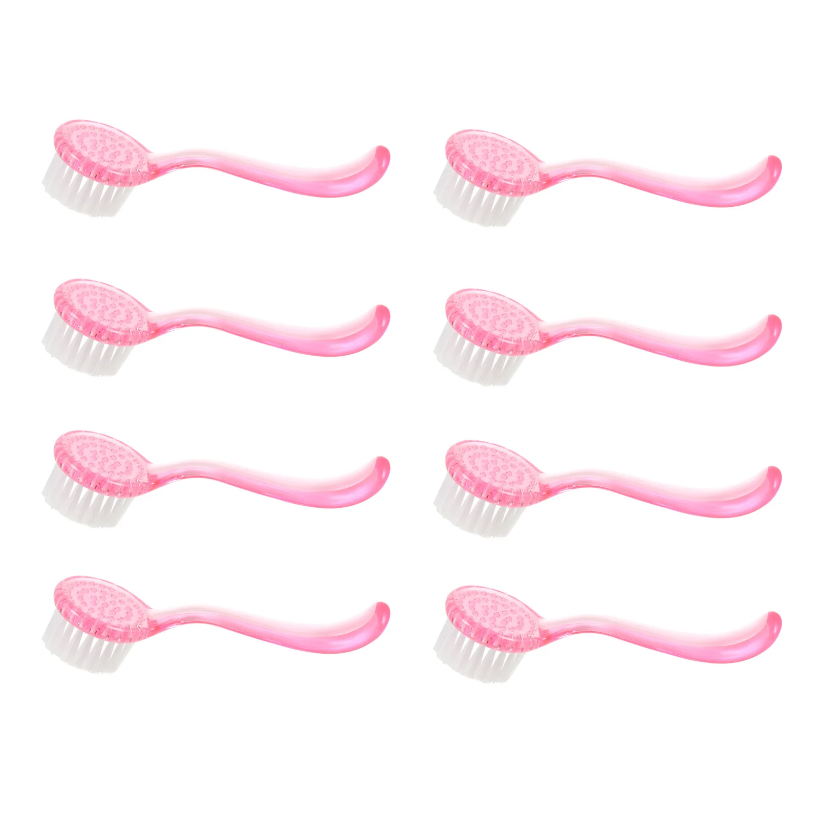 

8Pcs Face Cleaning Brush Pore Scrub Facial Exfoliator Cleaner Soft Bristle Design Promotes Blood Circulation Face Clean Brush