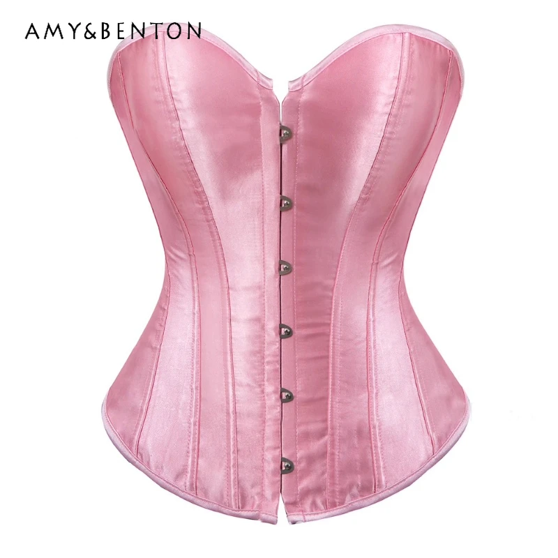 

Gothic Sweet cool Girl Style Pink Halter Female Tube Top Original Design 2025 New High Sense Skinny Sexy Versatile Tunic Ladies