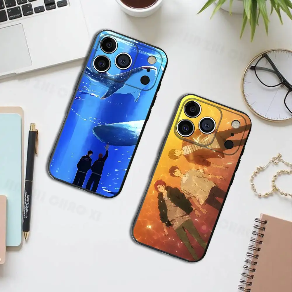 

Free! Swim Silicone Phone Case For IPhone 17 16 15 14 13 12 11 X XS Plus Pro Max Shockproof Soft Cover