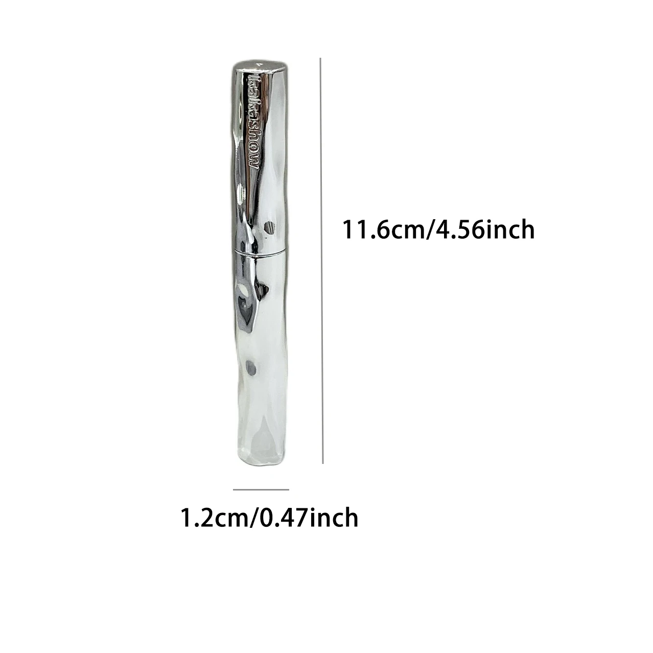 Kakashow Mascara – Cils volumisants, allongés et bouclés, sans grappes, imperméables, anti-taches, longue durée, tournesol