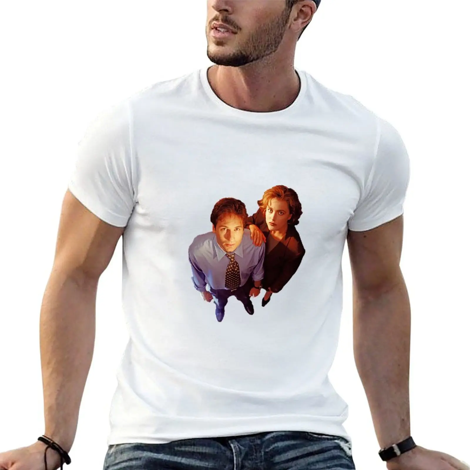 X Files T-Shirt Soft Basic Cotton Short Sleeve Tee