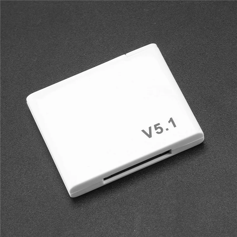LXLT Ricevitore audio Bluetooth 5.1 a 30 pin Mini adattatore wireless musicale A2DP per altoparlante analogico Jack 30 pin bianco