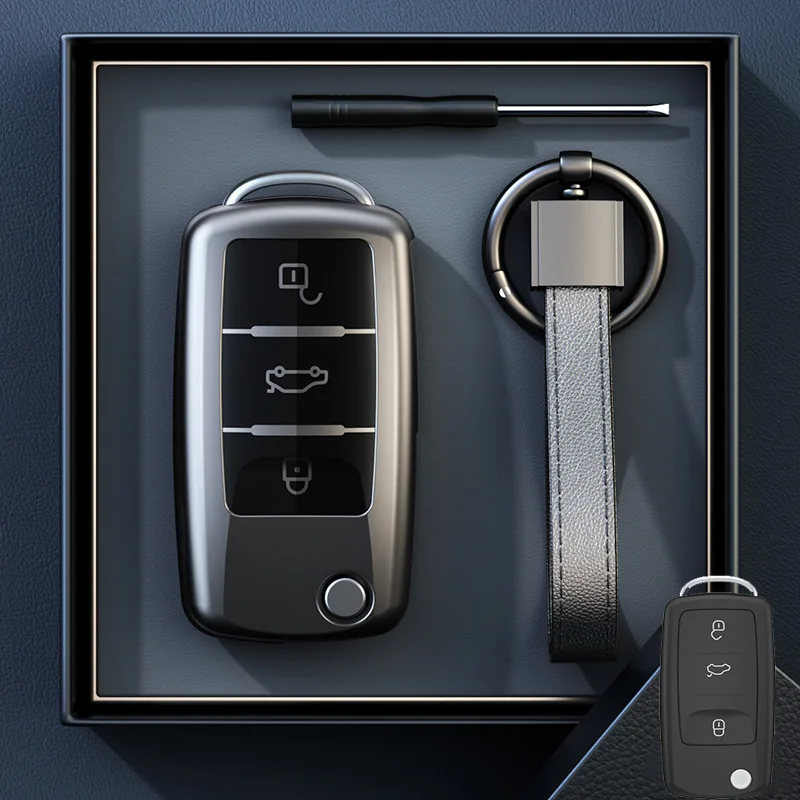 

Soft TPU Car Key Case Cover Shell For VW Volkswagen Polo Golf Passat Beetle Tiguan Seat Leon Altea Skoda Octavia Kodiaq