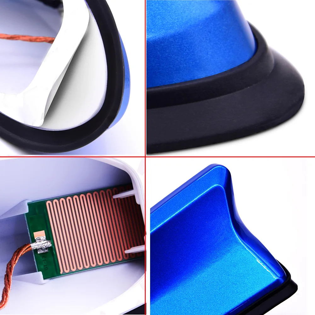 16 سنتيمتر العالمي ألياف الكربون نظرة سقف السيارة العلوي جبل القرش ل أسترا H Gtc تويوتا تندرا فولكس فاجن بولو 6r فيات لينيا ألفا 159 #5