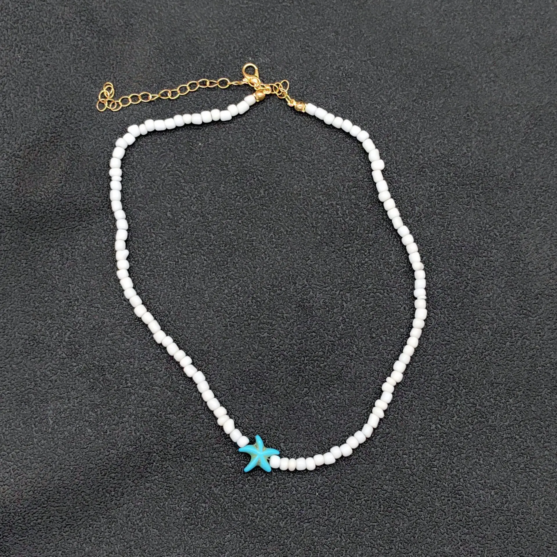 Tidepool Starfish Necklace, Beach Boho Jewelry Gift