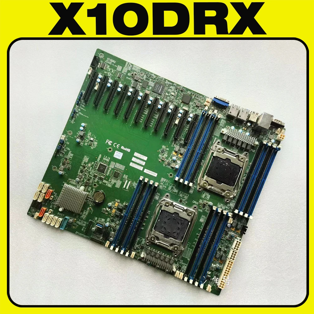 X10DRX Server Motherboard LGA2011 DDR4 11 PCI-E E5-2600 v4/v3 Family For Supermicro