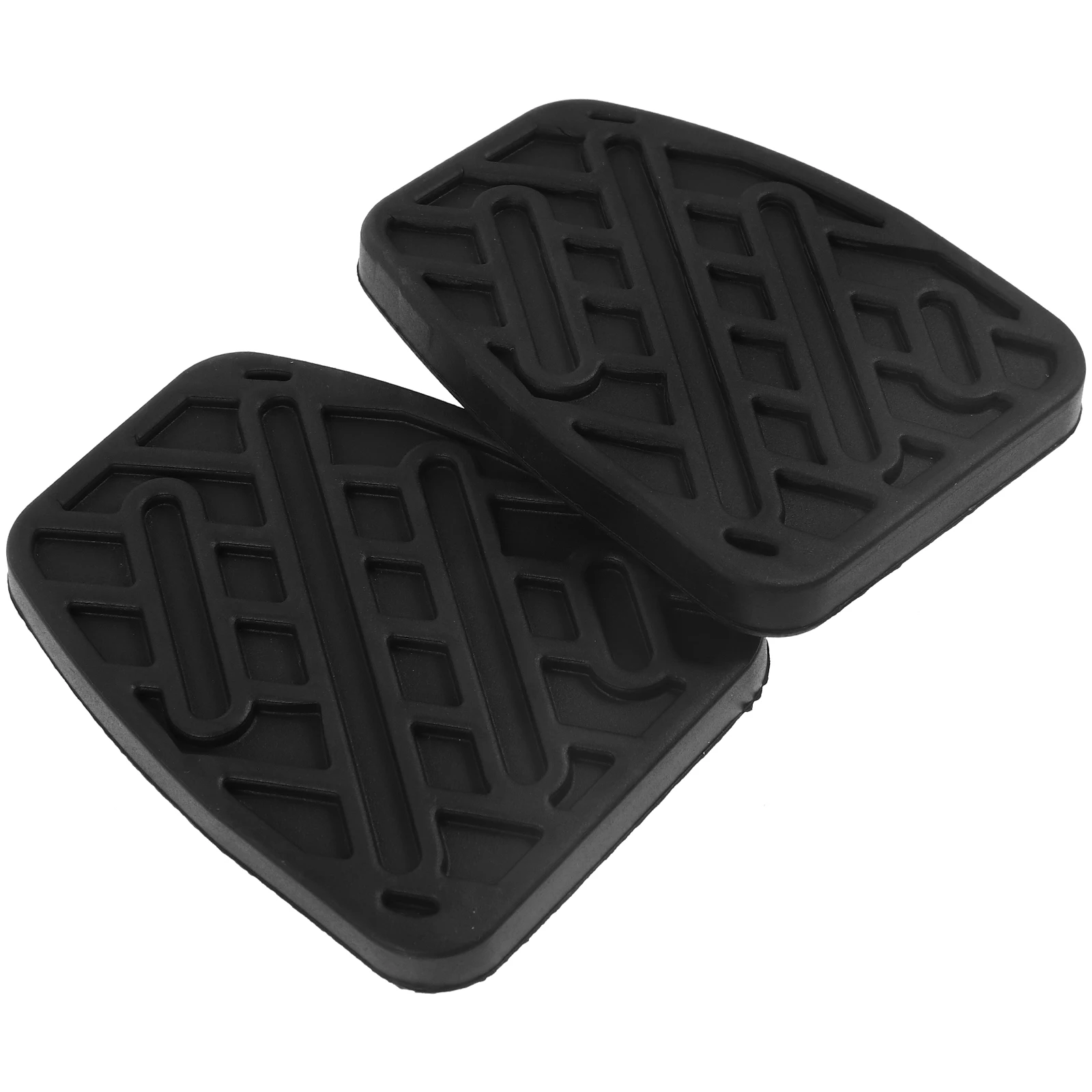 

NBR Rubber Car Brake Pedal Covers Accelerator Protective Pads Durable Water Resistant Easy Installation Universal Fit Car