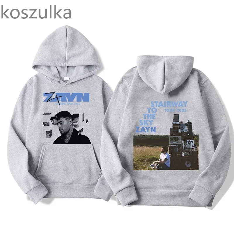 Startway To The Sky Zayn Hoodies Zayn Malik Pullovers Autumn Winter Harajuku Aesthetic Sweatshirts Unisex High Street Fans Tops