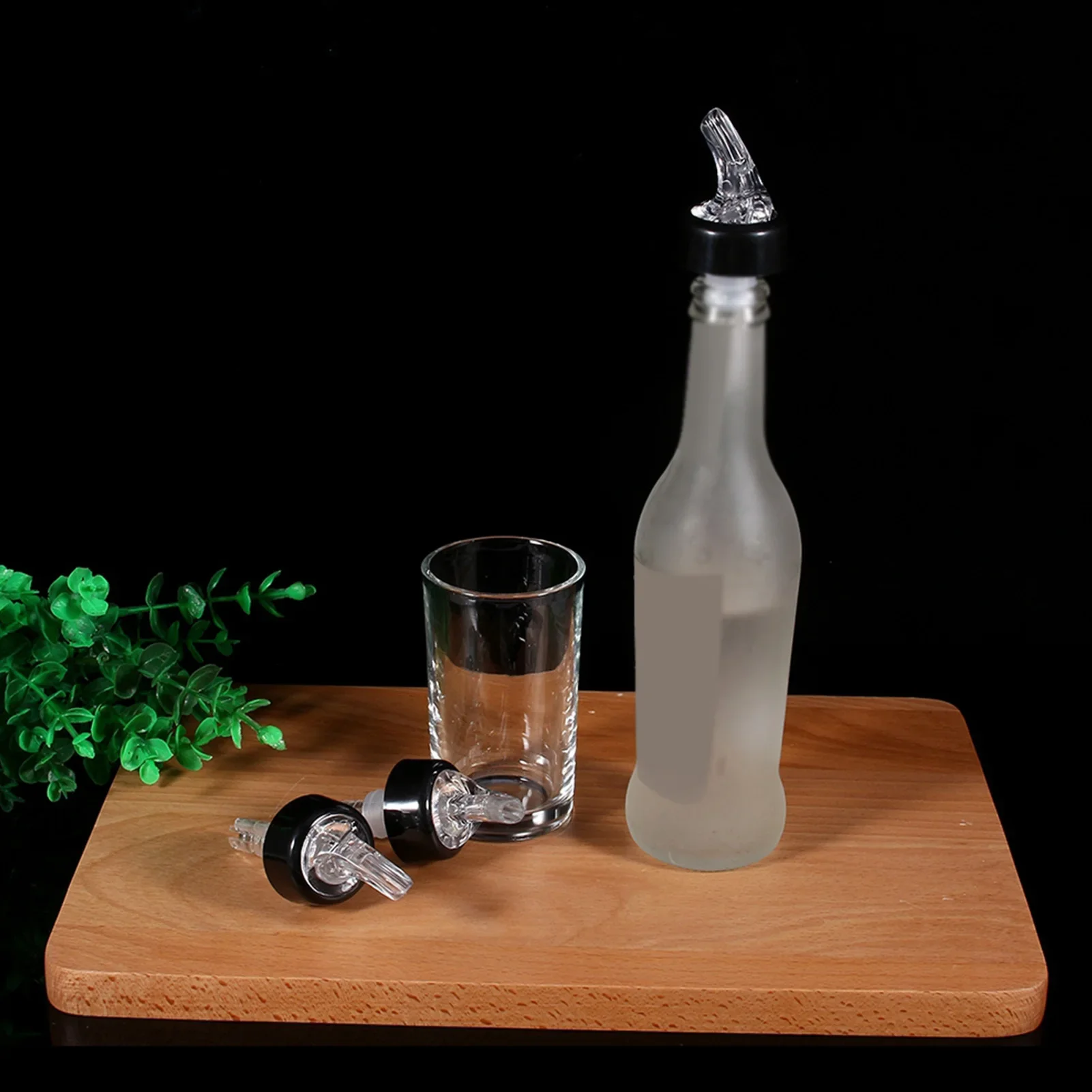 /50ml automatisch gemessener Flaschen aus gießer messen Durchfluss Aus gießer Schnaps Spiritus Nip Wein Cocktail Spender Werkzeug Bar Weinaus gießer