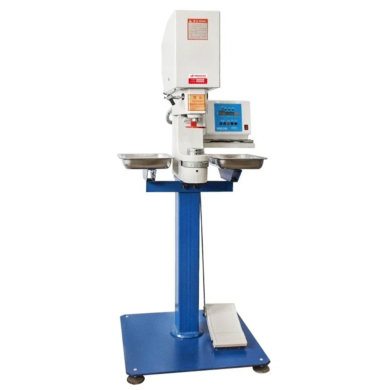 Heavy-duty buckle machine for punching and circling cloth tents