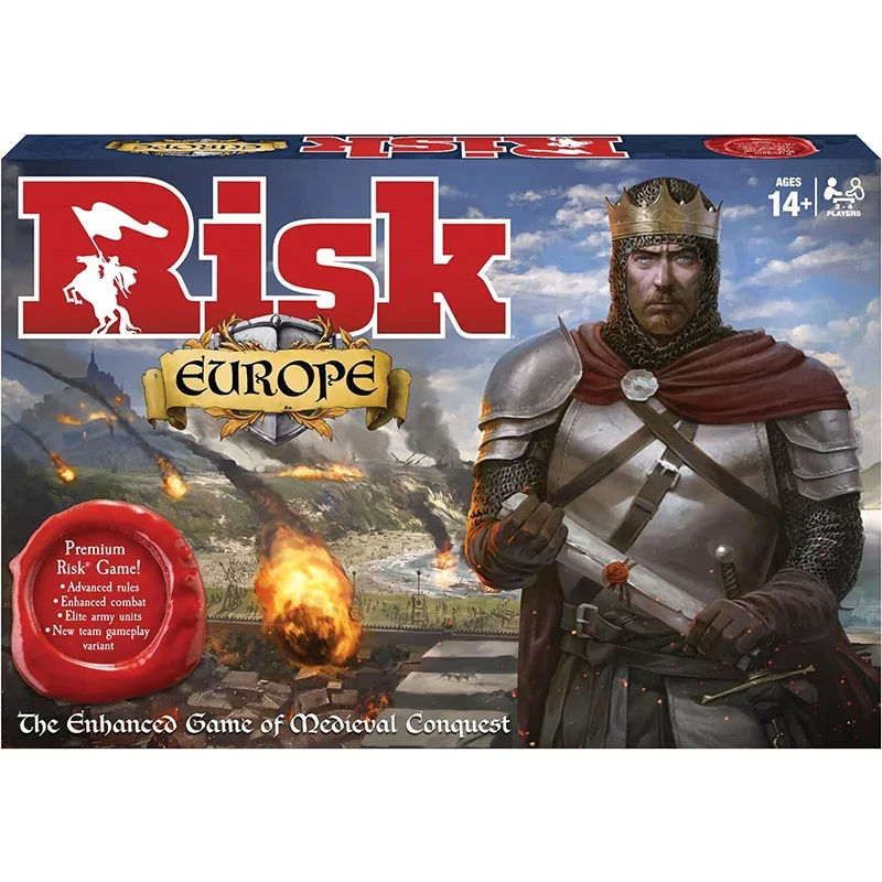 Strategize, Conquer, and Have Fun with Risk Europe Game - A Gaming Adventure for All