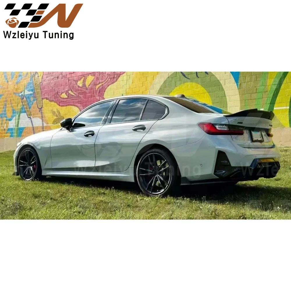 New Style Carbon Fiber Rear Bumper Diffuser Fit For BMW G20 G21 G28 LCI 3 Series 2024 High Quality Fitment