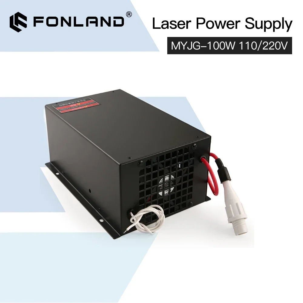 Imagem -05 - Fonland-myjg Laser Power Supply Substituição Gravação a Laser Co2 e Máquina de Corte do Tubo Reci w2 t2 Yongli Efr 100w