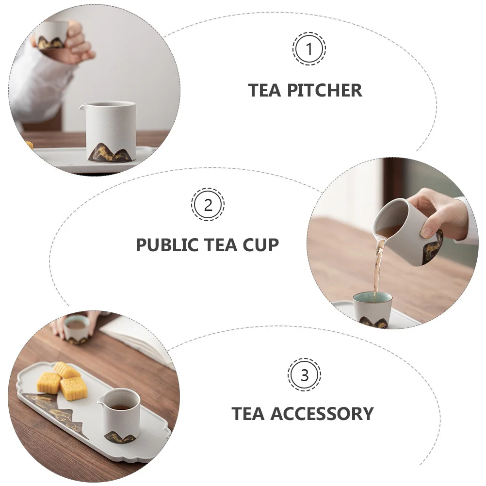 

1Pcs Tea Pitcher Japanese Ceramic Exquisite Pattern Practical Tea Appliance Home Office Kitchen Supplies