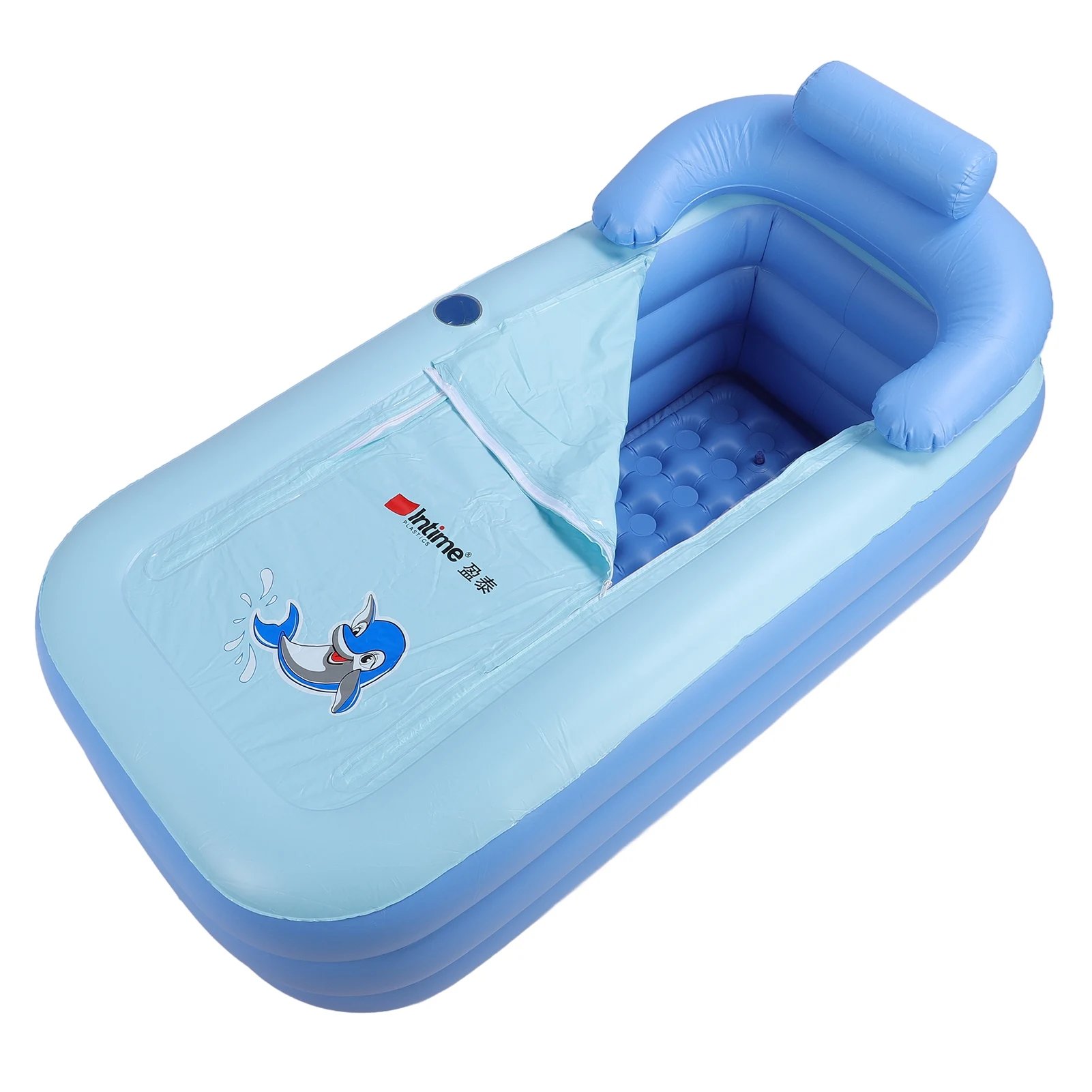 Inflatable Bathtub for Adults Athletes Shower Hot Ice Bath Home SPA Portable Tub with Air Pump Hot Ice Bath Inflatable Bathtub