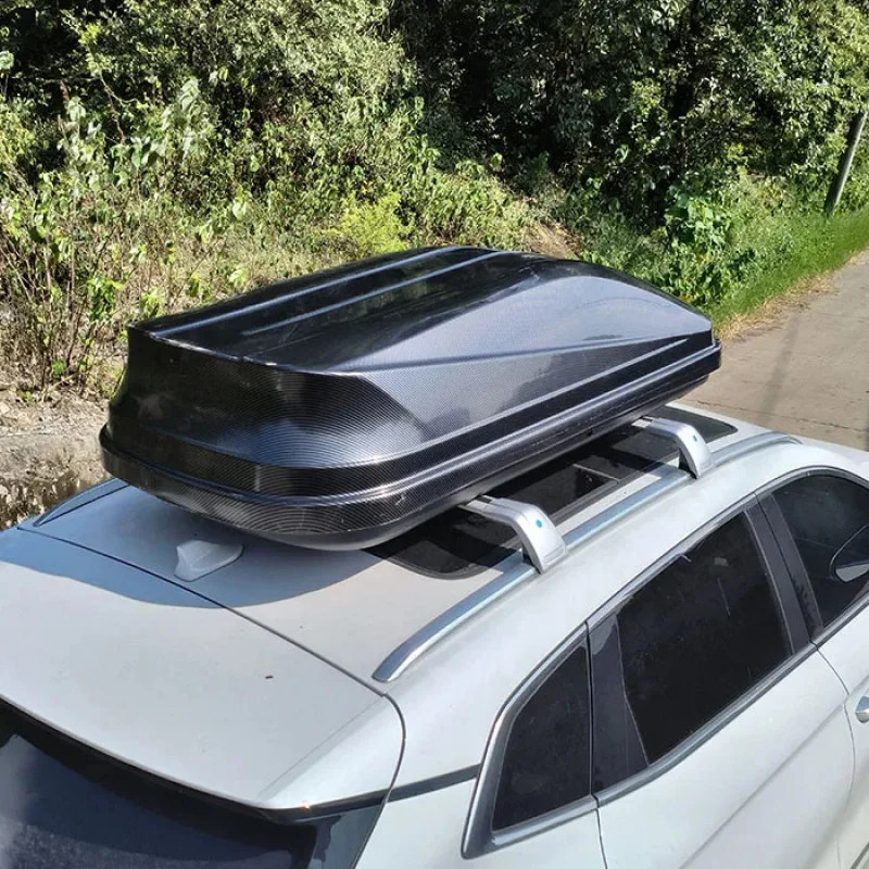 750L Carbon Fibre Large Capacity  Lage Roof Box ABS Plastic  Go  For  1Set
