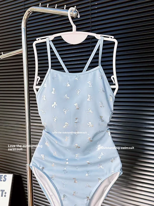 New 2025 Women's Speed Suit One-Piece Swimsuit Professional Training  High Elasticity Quick Dry No Bra Insertion