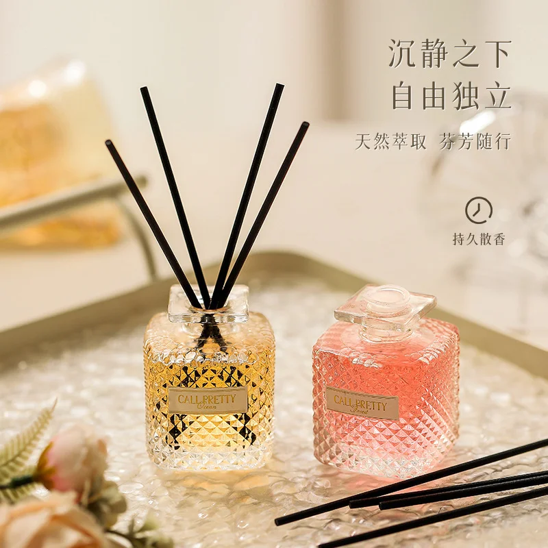 50ml Travel Memories Flameless Reed Diffuser Oil, 4 Scents Aromatherapy Essential Oil for Home Fragrance/Air Freshener