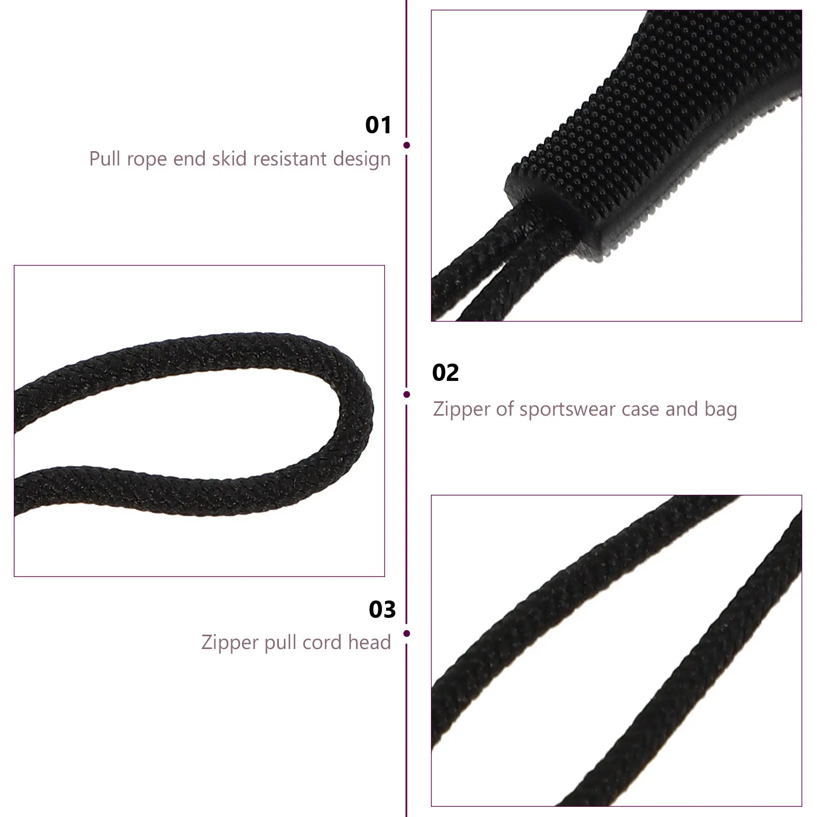 

20 шт. ручек-застежек для молний из высококачественного полиуретана и ТПУ, нескользящие, сменные, для рюкзаков, сумок, стильные, портативные