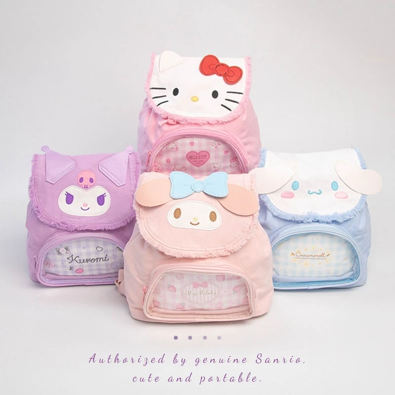 

Hello Kitty милый трехмерный рюкзак каваи куроми мультфильм креативный изысканный модный студенческий школьный рюкзак праздничный подарок