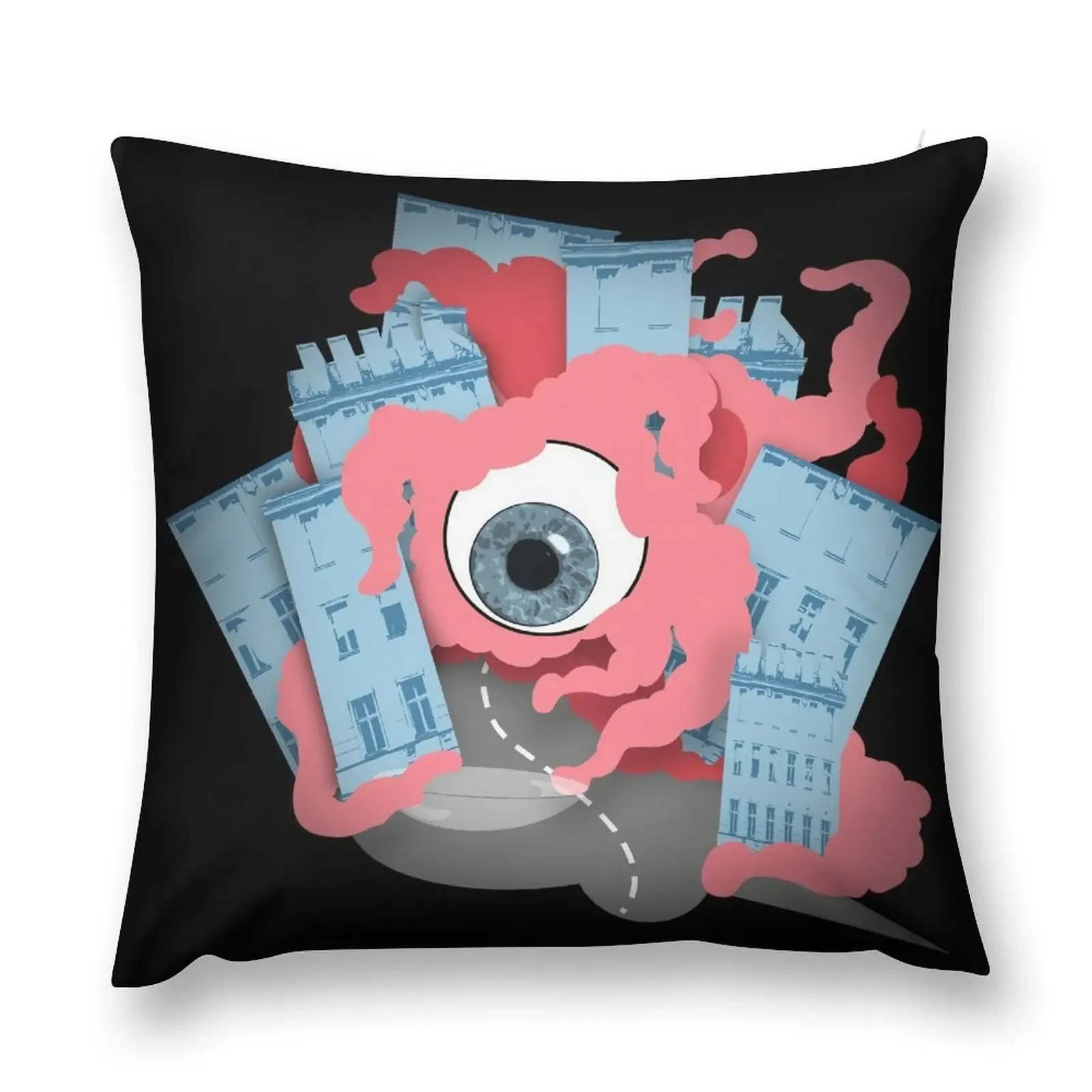 Crawling eye loses contact lens Throw Pillow sleeping pillows Ornamental Pillow Pillowcases Bed Cushions pillow