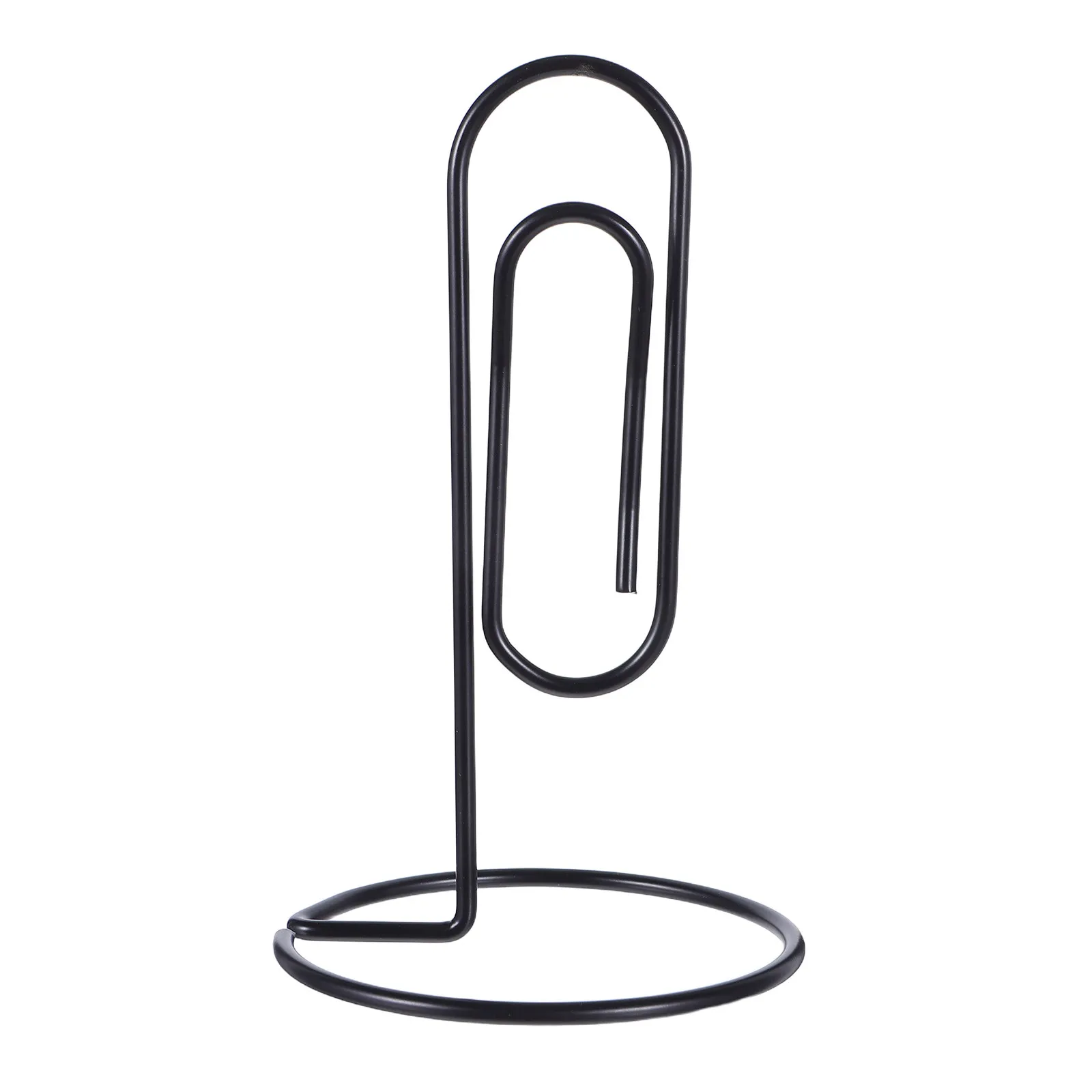 Desktop Memo Holder Metal Paper Clip Organizer Desk Memo Holder Stand Clip For Notes Organization Paper Clips Desktop Card Base
