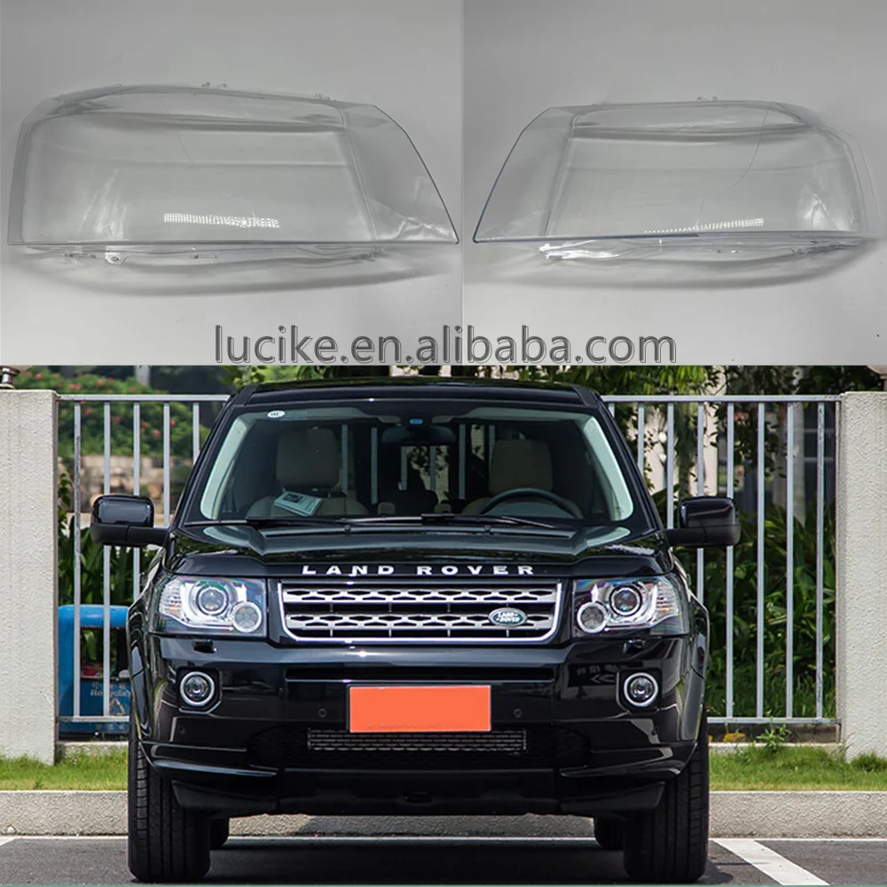 

Head Lamp Case For Land Rover Freelander 2 2013 2014 2015 Car Front Glass Lens Caps Headlight Cover Auto Light Lampshade Shell