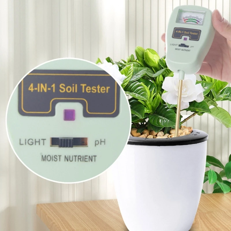 Độ Axit Đất Bút Thử Độ Ẩm Nước Khả Năng Sinh Sản Ánh Sáng Mặt Trời Máy Đo Vật Có MoistTester Dropship