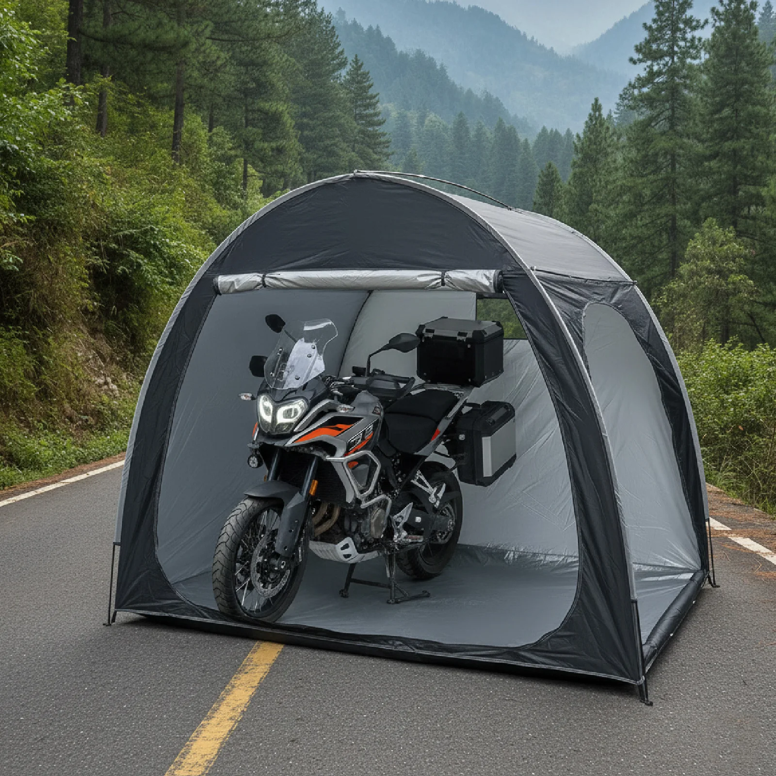 tenda-portatile-per-biciclette-da-esterno-struttura-in-lega-di-alluminio-tessuto-oxford-borsa-per-il-trasporto-inclusa-facile-protezione-per-la-bicicletta