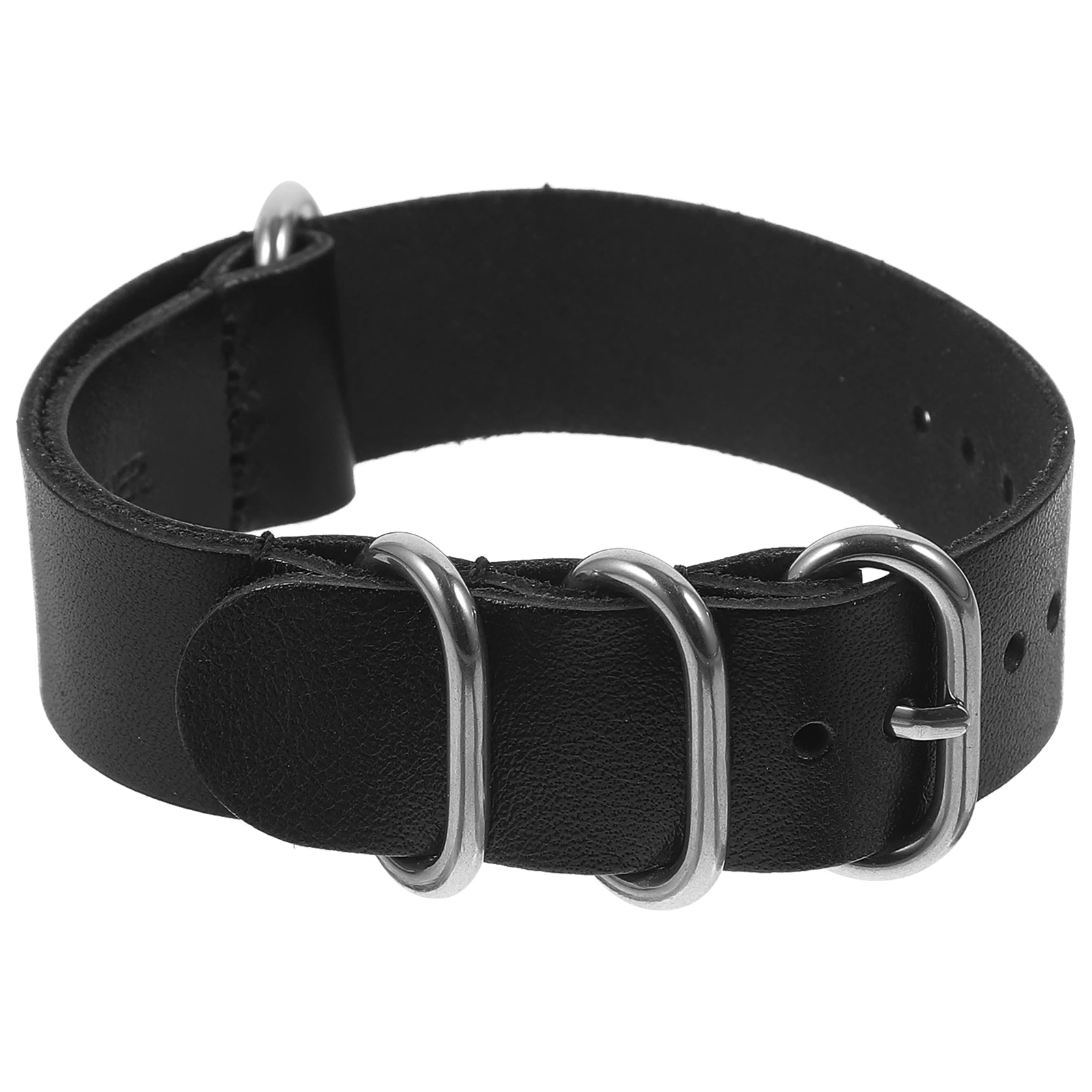 

20Mm Watch Band Replacement For Men Women Black Wristband Easy Install Durable Skin-Friendly