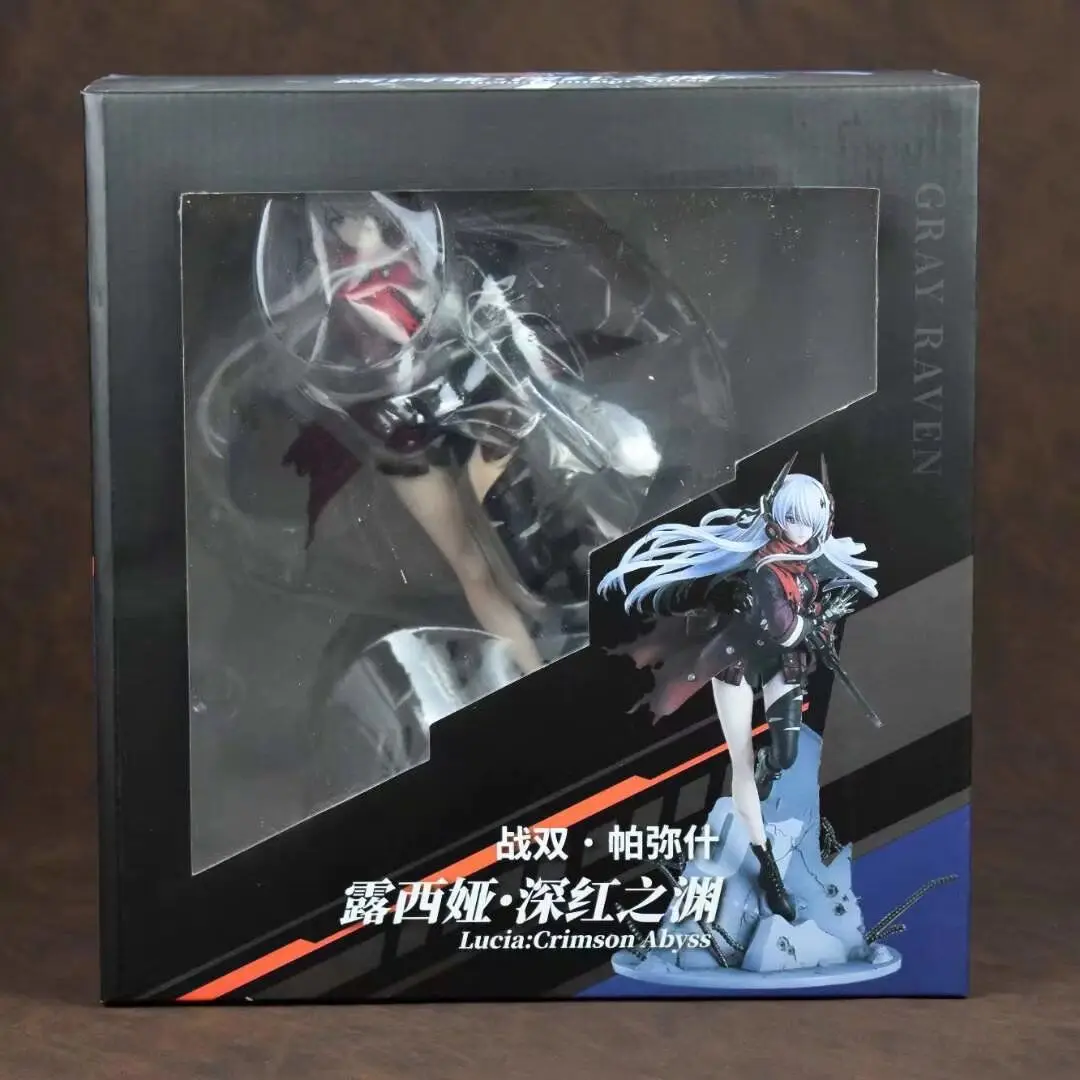

26 см окрашенная фигурка Grey Raven Lucia Crimson Abyss 1/7, аниме Bishoujo, фигурки, игрушки в подарок