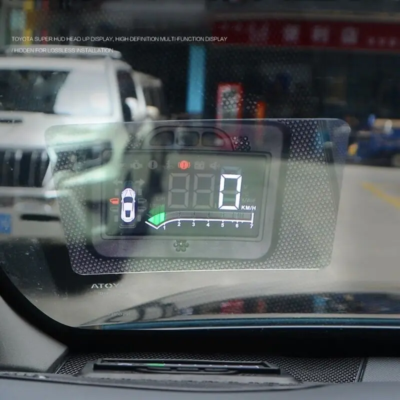 For Toyota 4Runner 2010 2011 2012 2013 2014 2015 2016 2017 2018 2019 Car-Styling Black Head Up Display HUD Auto Accessories