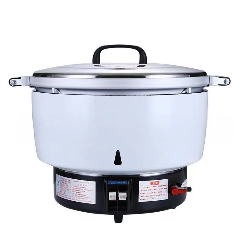 30L Commercial Gas Rice Cooker Automatic Natural Gas Cooking Pot Catering Large Capacity Food Steaming Equipment