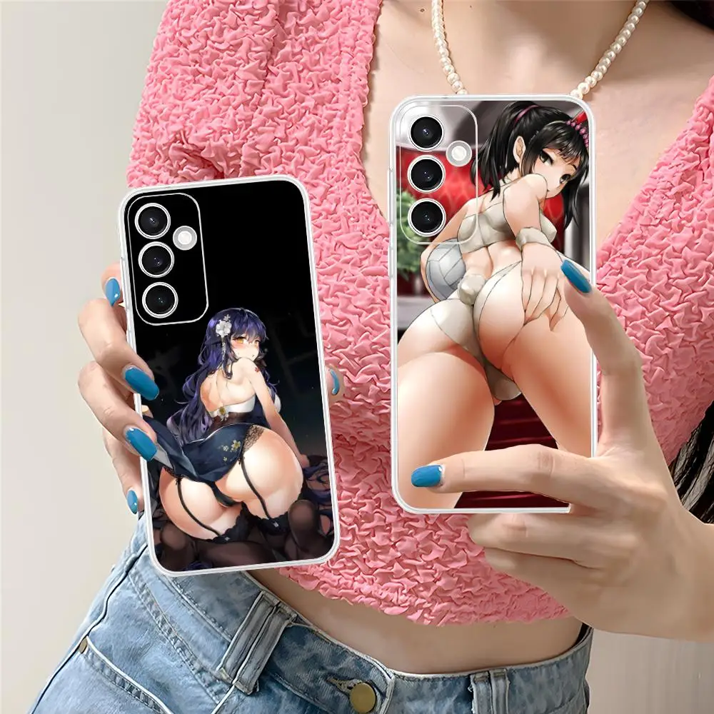 เคสโทรศัพท์มือถือลายอนิเมะวาฟุเฮนไท สำหรับ Samsung Galaxy S25 S24 S23 S22 S21Plus FE Ultra ใส สีสันสดใส ป้องกันอย่างดี สวยงาม