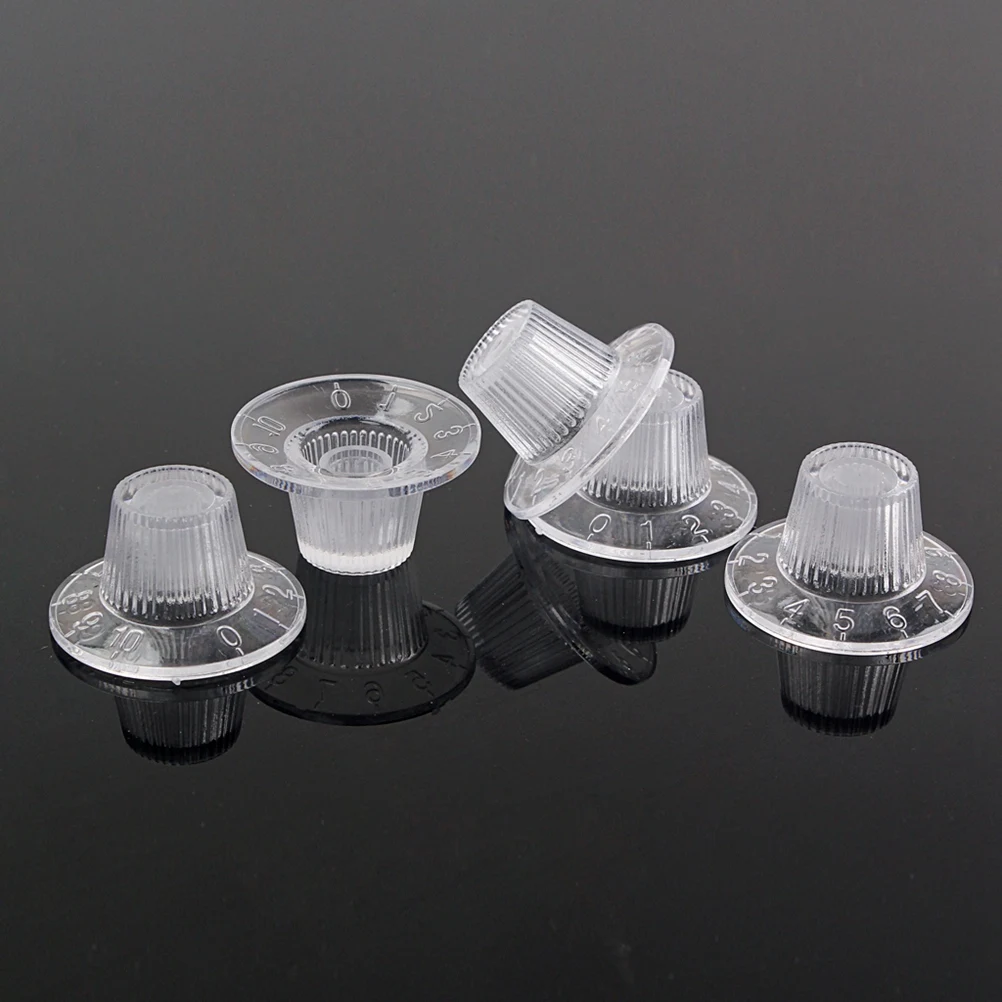 

5 PCS Guitar Amplifier Knobs AMP Volume Tone Control Knobs Potentiometer Guitar Knobs for Electric Guitar Amplifier Parts