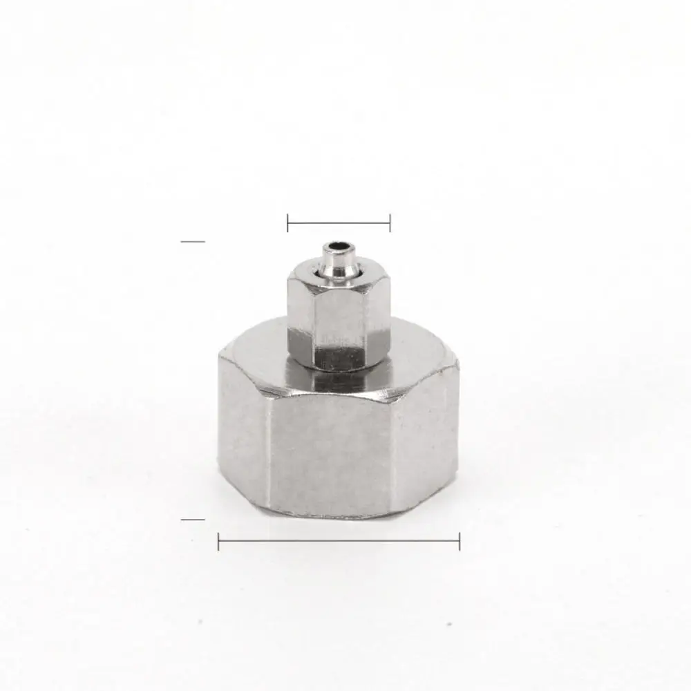 Brass Female Thread Fitting Straight Pneumatic Adapter Quick Connector For Industrial Air Hose System Piping Component