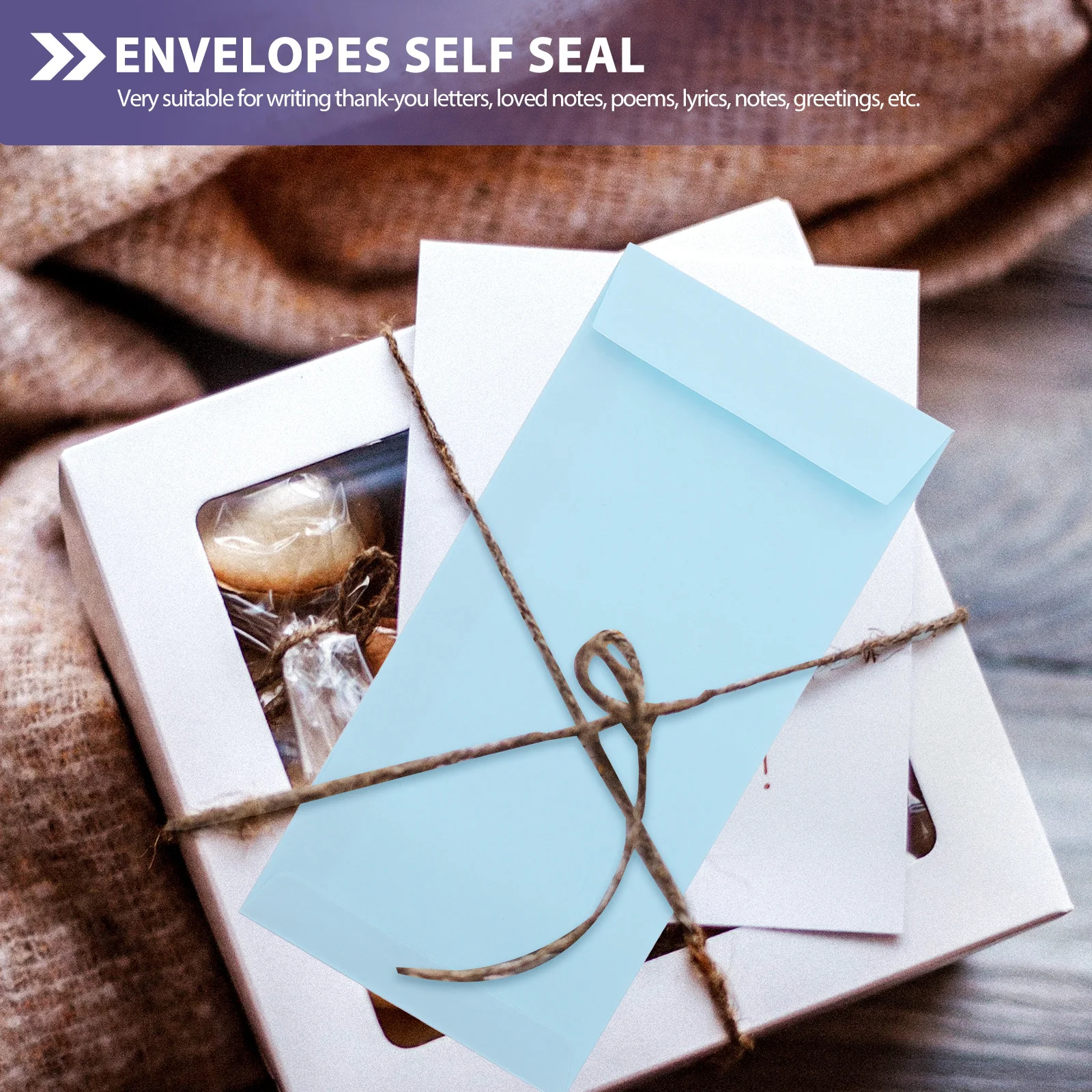 30Pcs Self Seal Envelopes Small Kraft Paper Storage Envelopes for Cash Keys Organizing Money Envelope