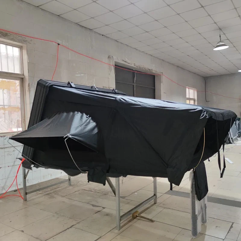 

Premium Waterproof Hard Roof Top Tent 4 People SUV Camping